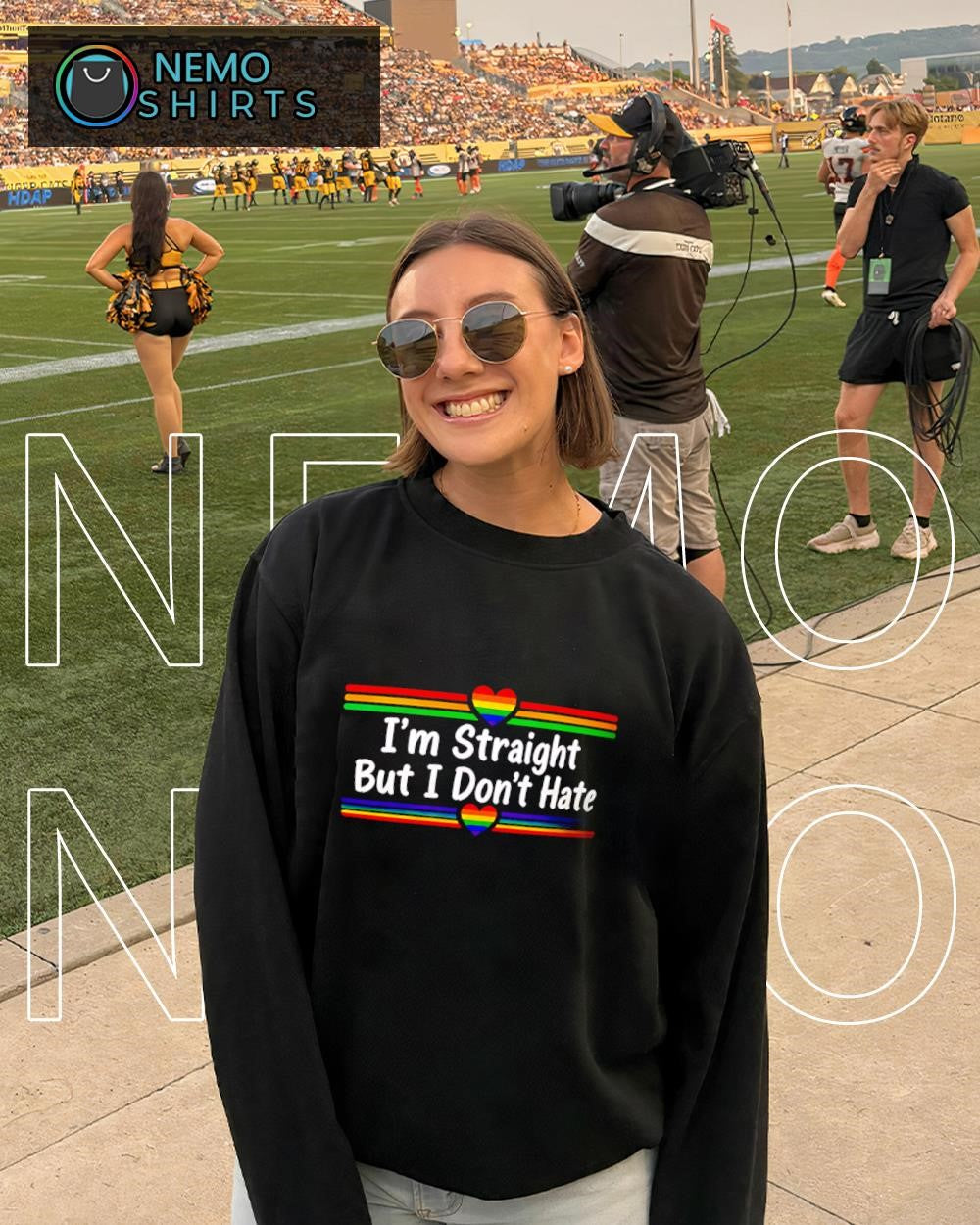 I’m straight but I don’t hate LGBT pride rainbow hearts shirt