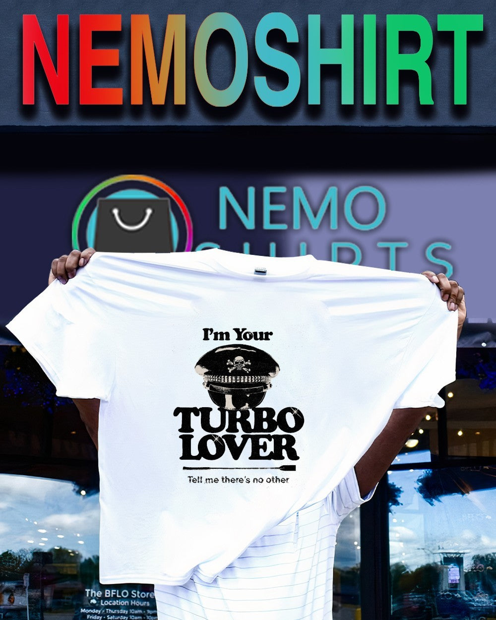 I’m your Turbo Lover tell me there’s no other skull-adorned cap shirt