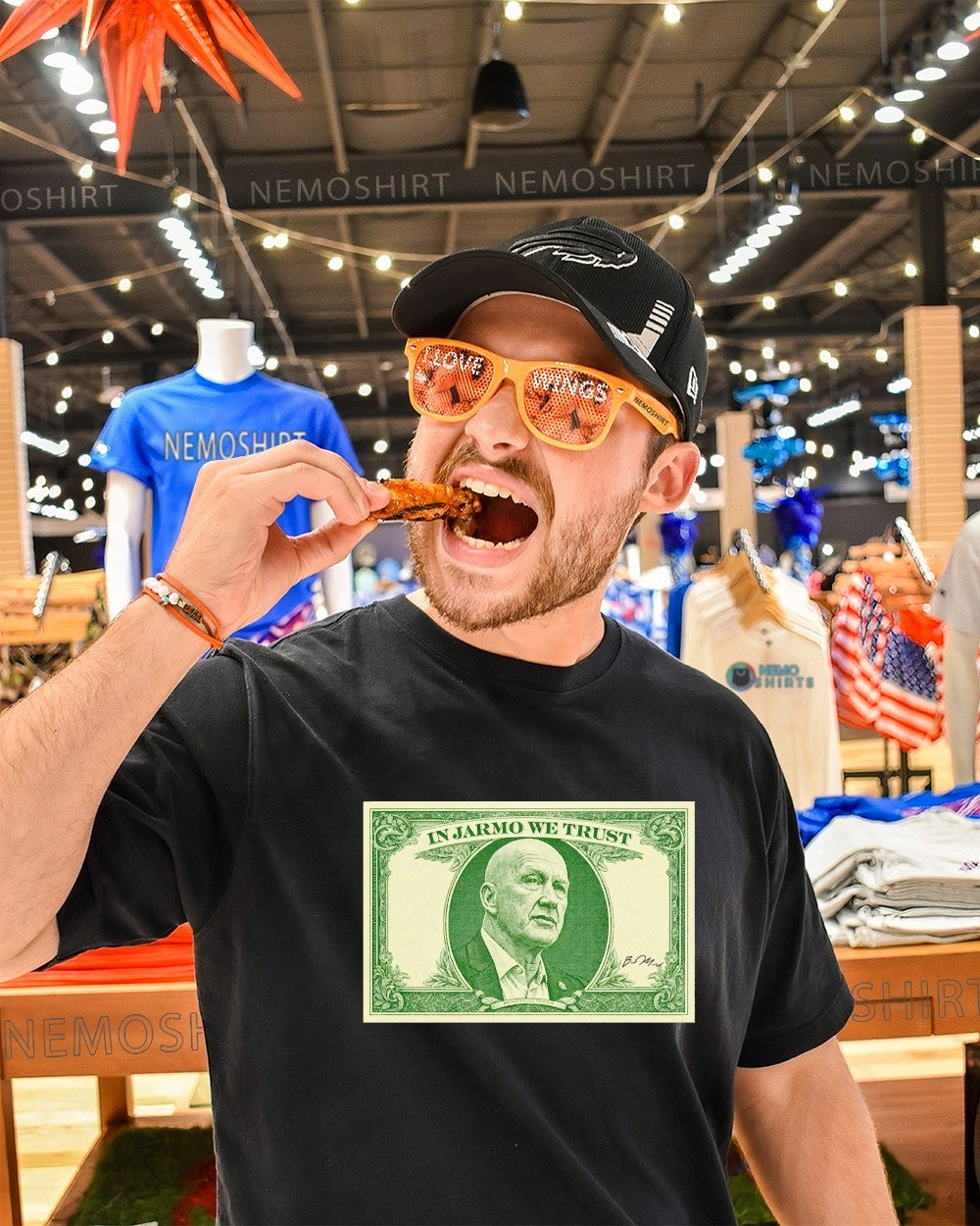 In Jarmo Kekalainen we trust dollar shirt