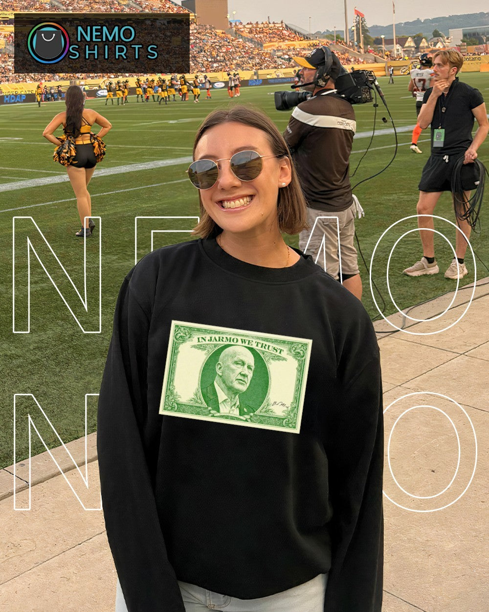 In Jarmo Kekalainen we trust dollar shirt