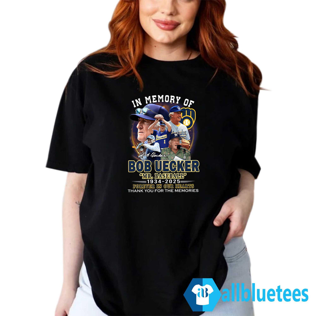 In Memory Of Bob Uecker Mr Baseball 1934-2025 Shirt