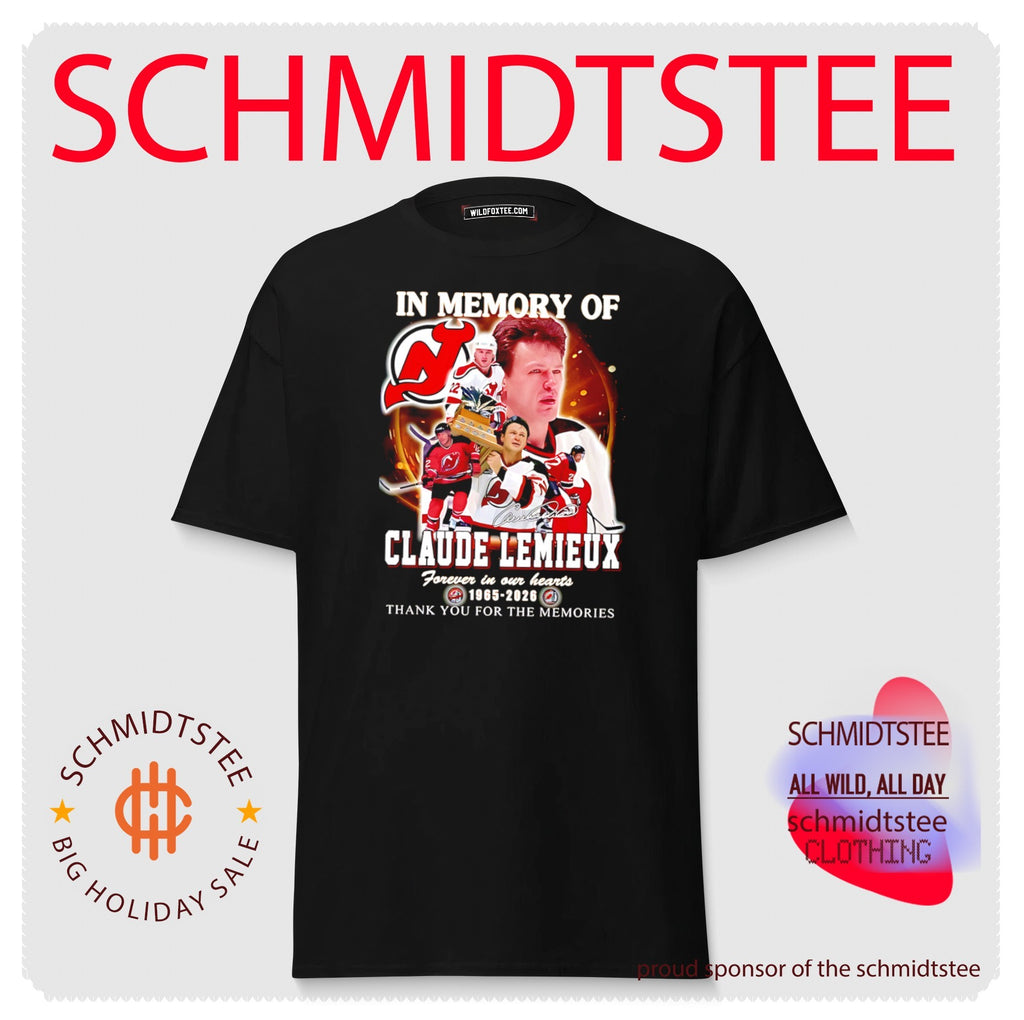 In memory of Claude Lemieux Montreal Canadiens 1965 2026 shirt