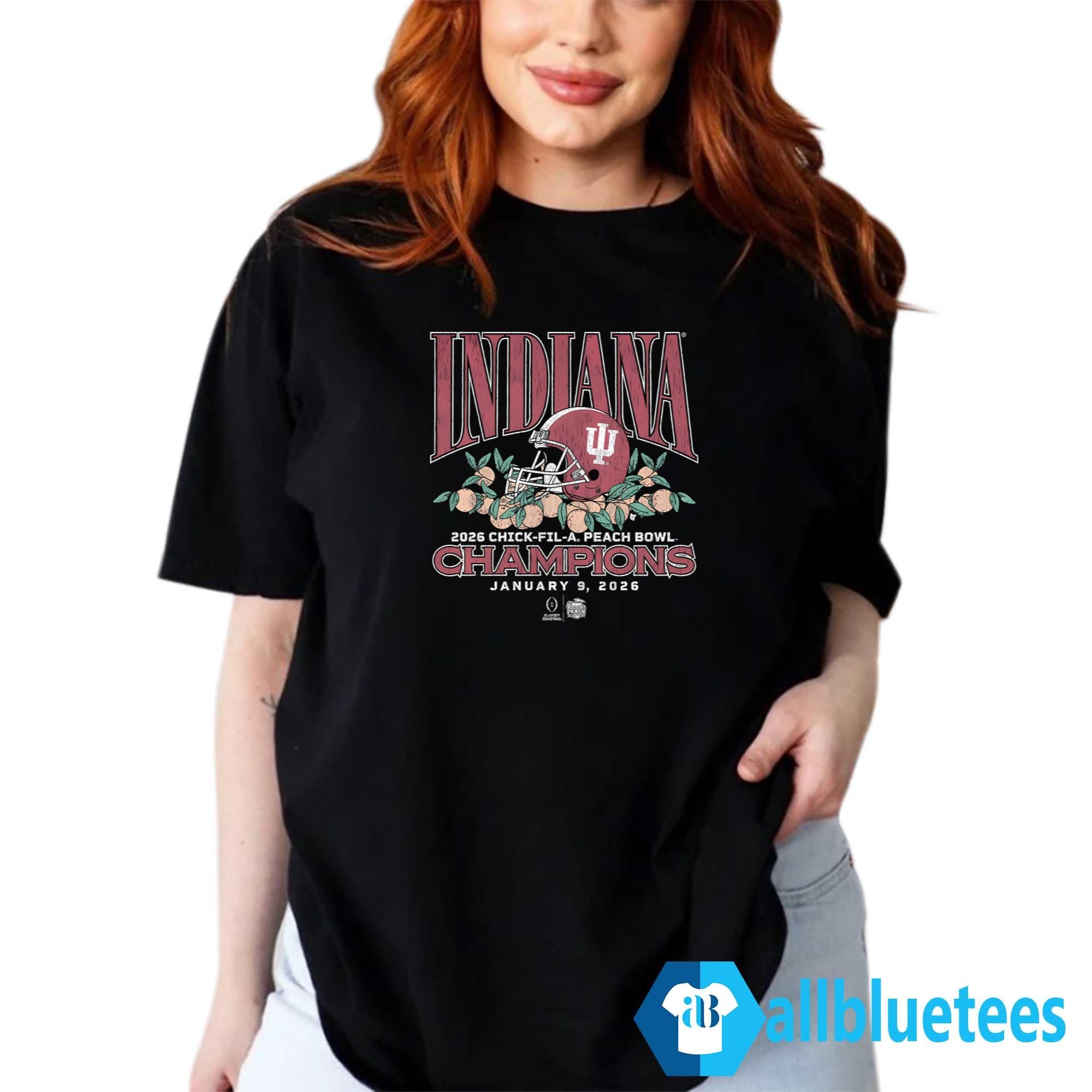 Indiana CFP Peach Bowl Champions Shirt