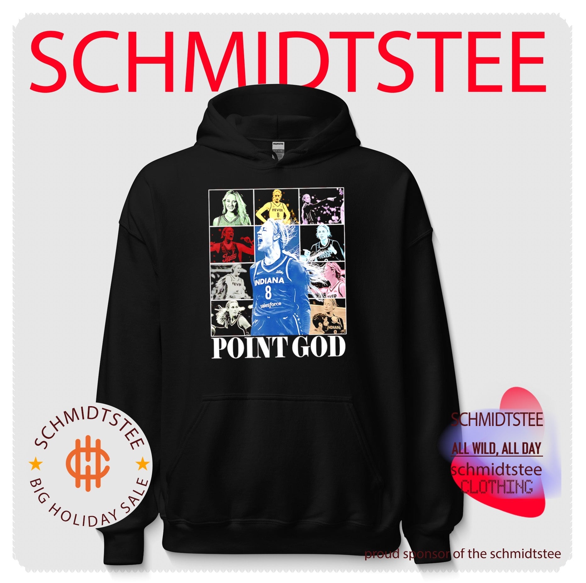 Indiana Fever Sophie Cunningham Point God The Eras Tour shirt