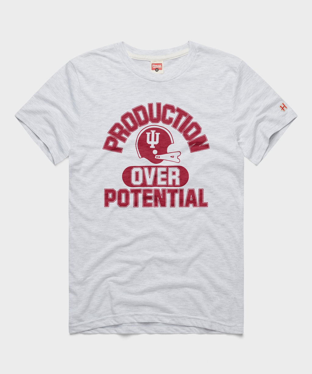 Indiana University Production Over Potential