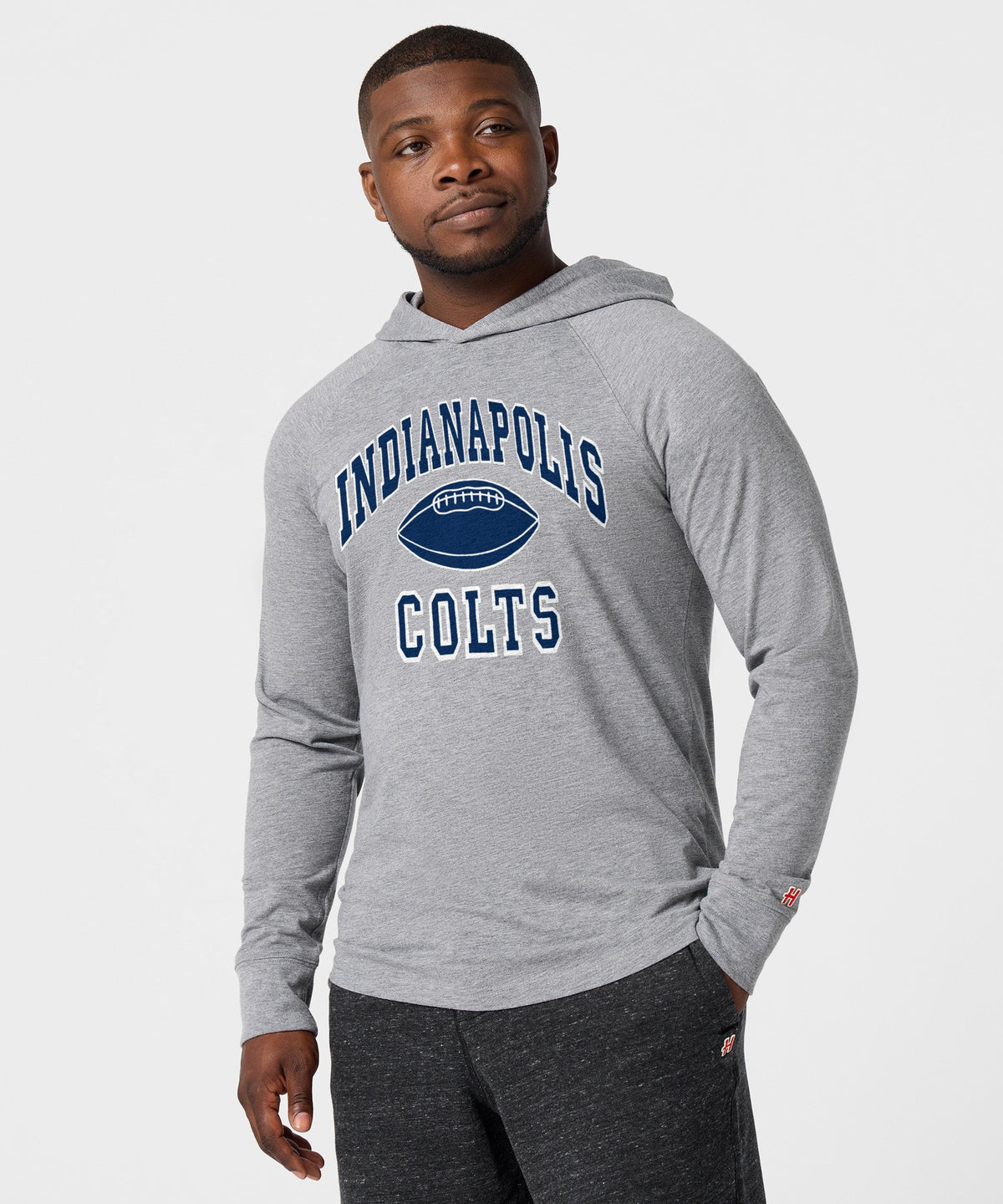 Indianapolis Colts Gridiron Lightweight Hoodie