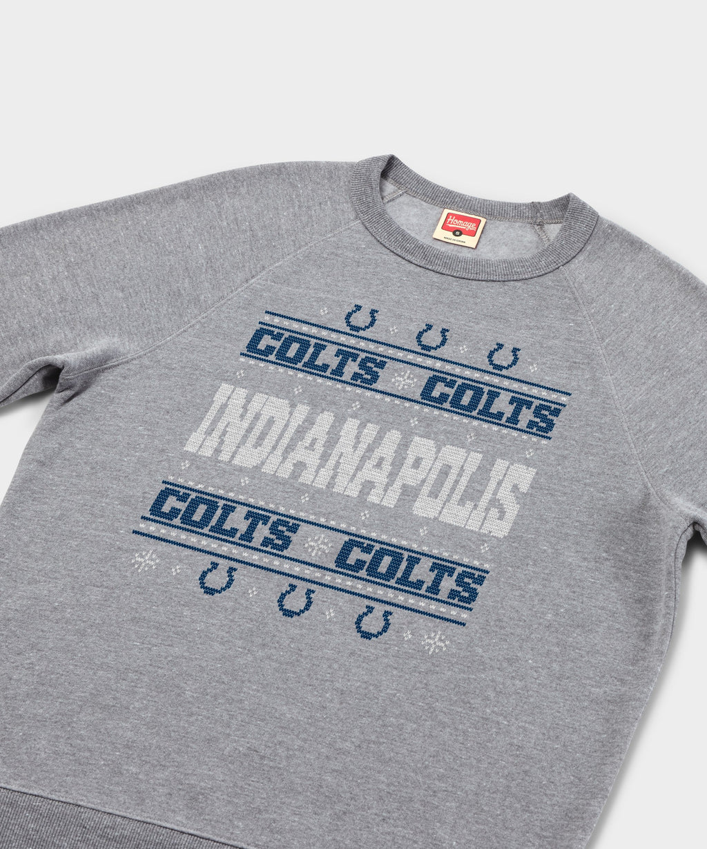 Indianapolis Colts Holiday Crewneck