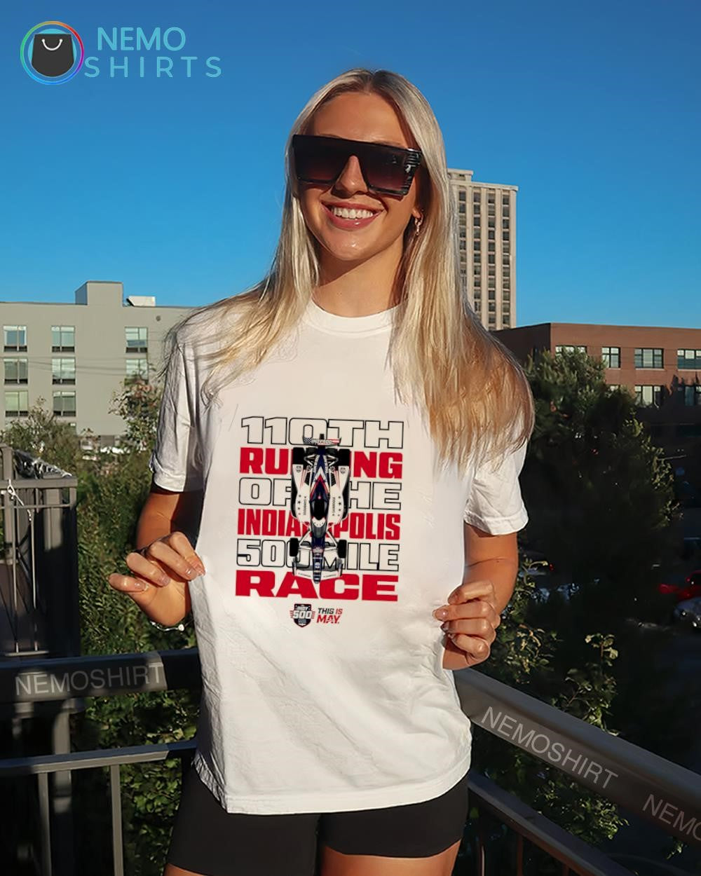 Indianapolis Motor Speedway 500 110th running of the 500mile race shirt