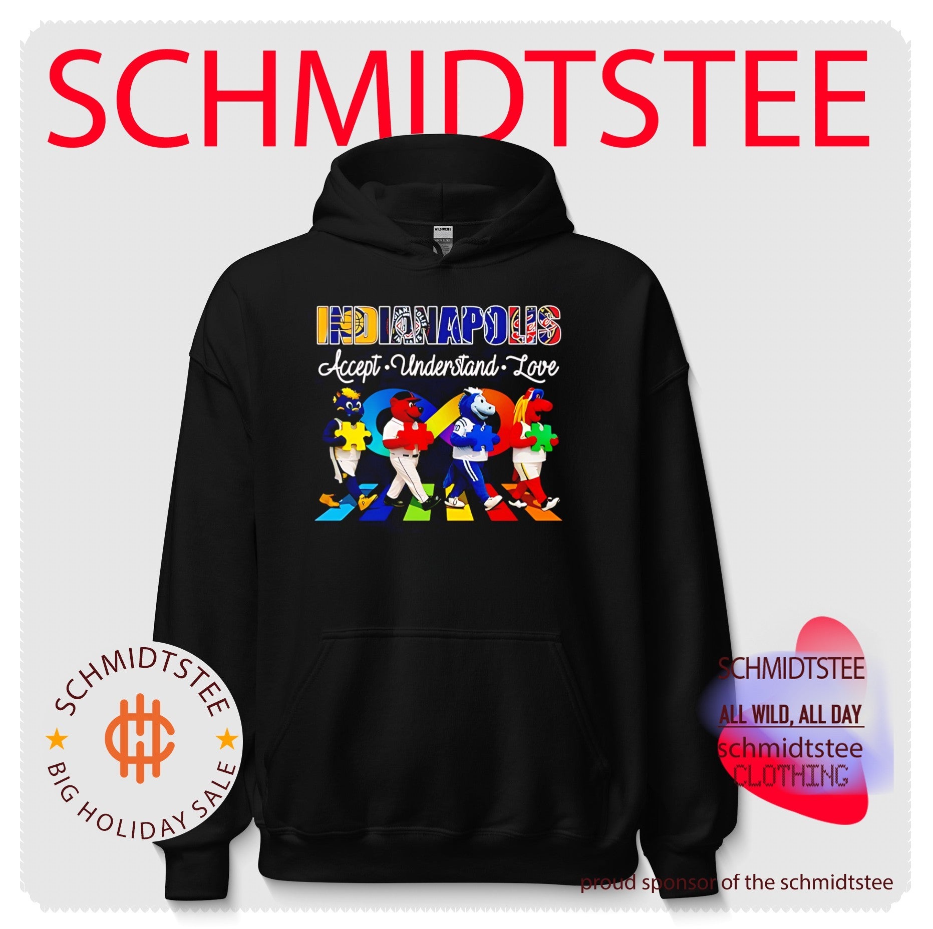 Indianapolis Sports accept understand love mascot shirt
