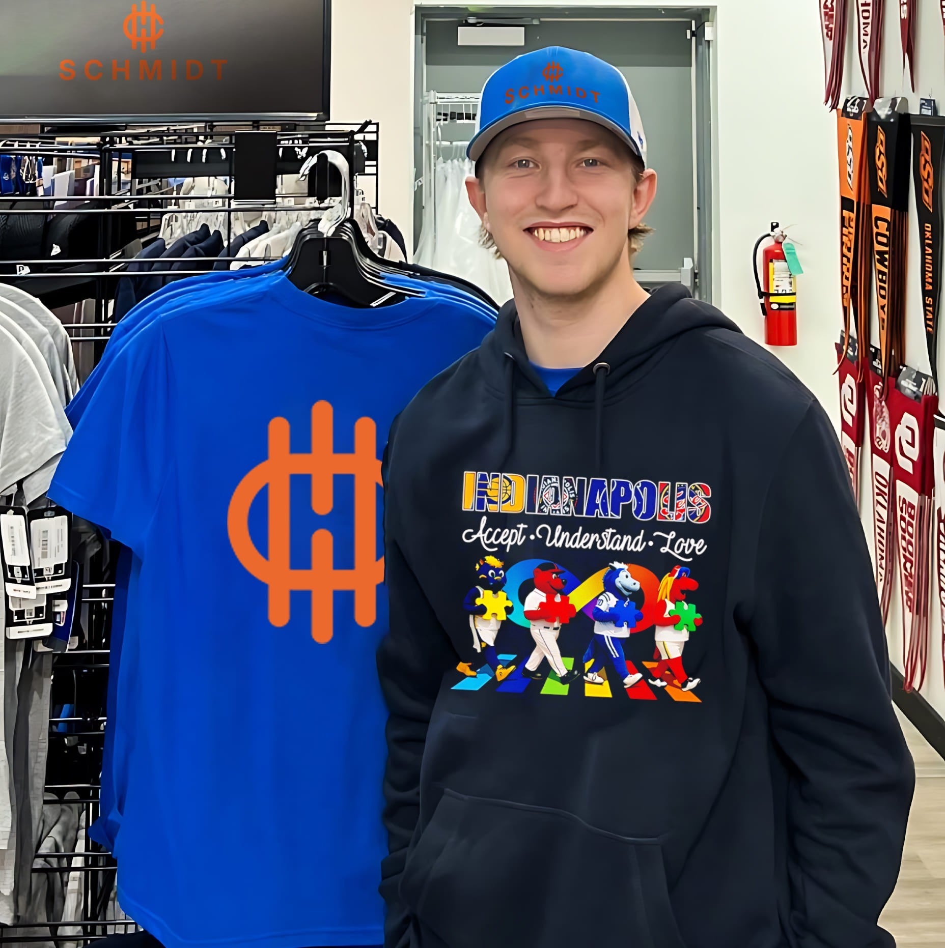 Indianapolis Sports accept understand love mascot shirt