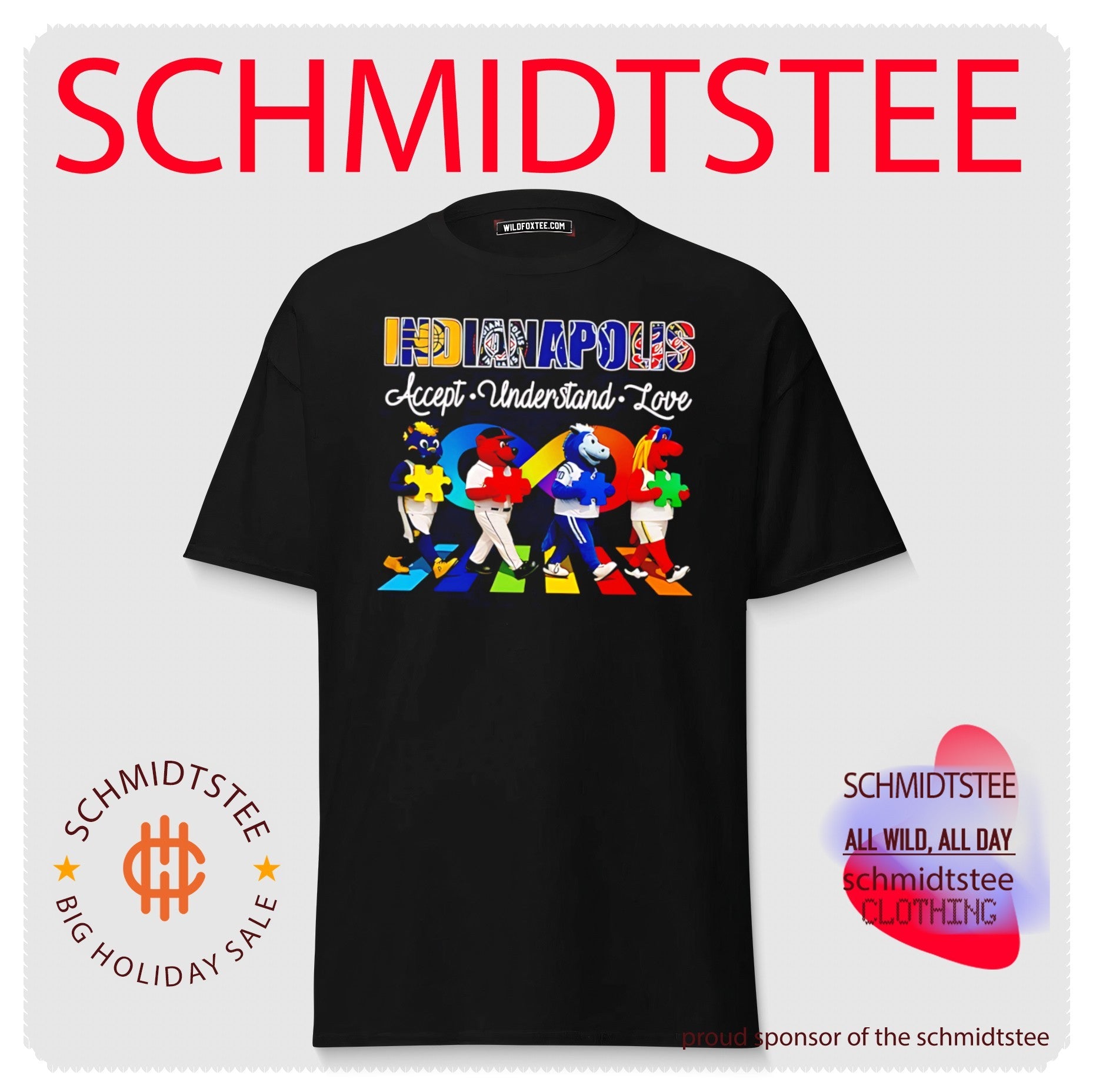 Indianapolis Sports accept understand love mascot shirt