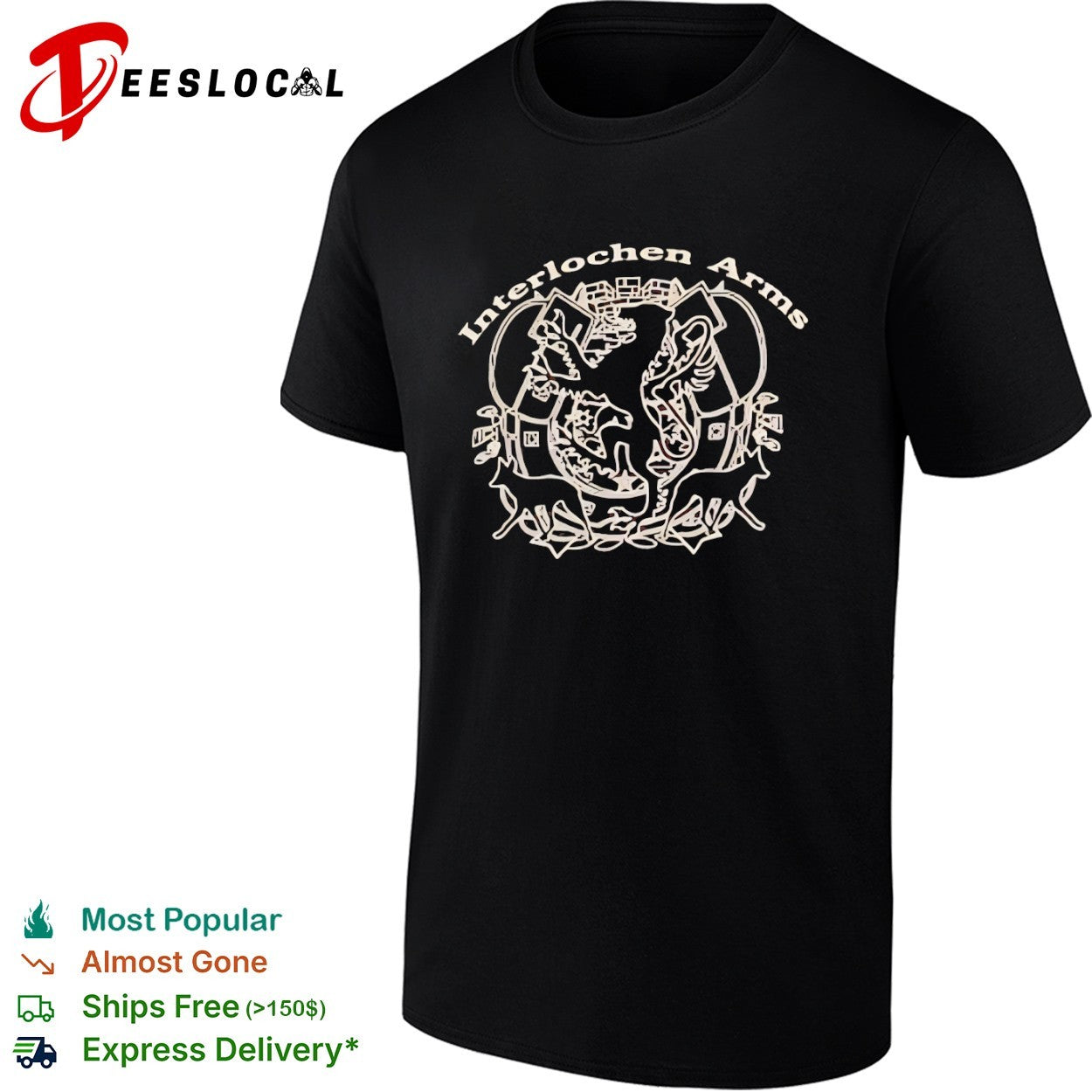 Interlochen Arms crest shirt