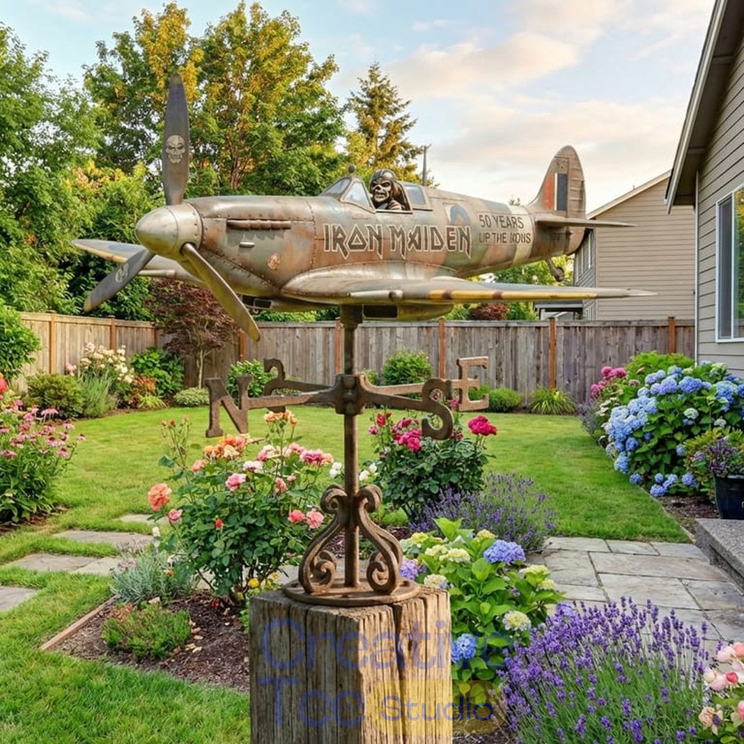 Iron Maiden 50th Anniversary Garden Wind Spinner