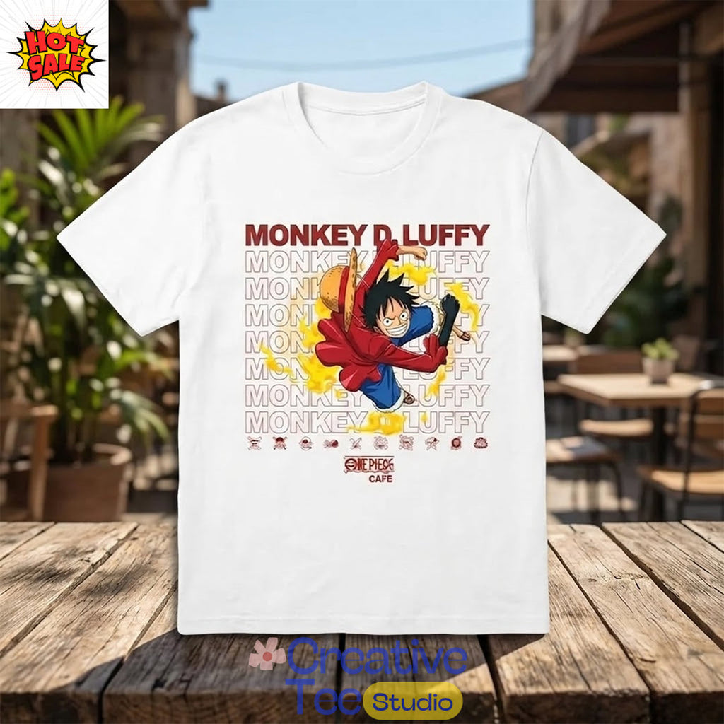 Ishowspeed Popeyes One Piece Luffy 2026 T-Shirt