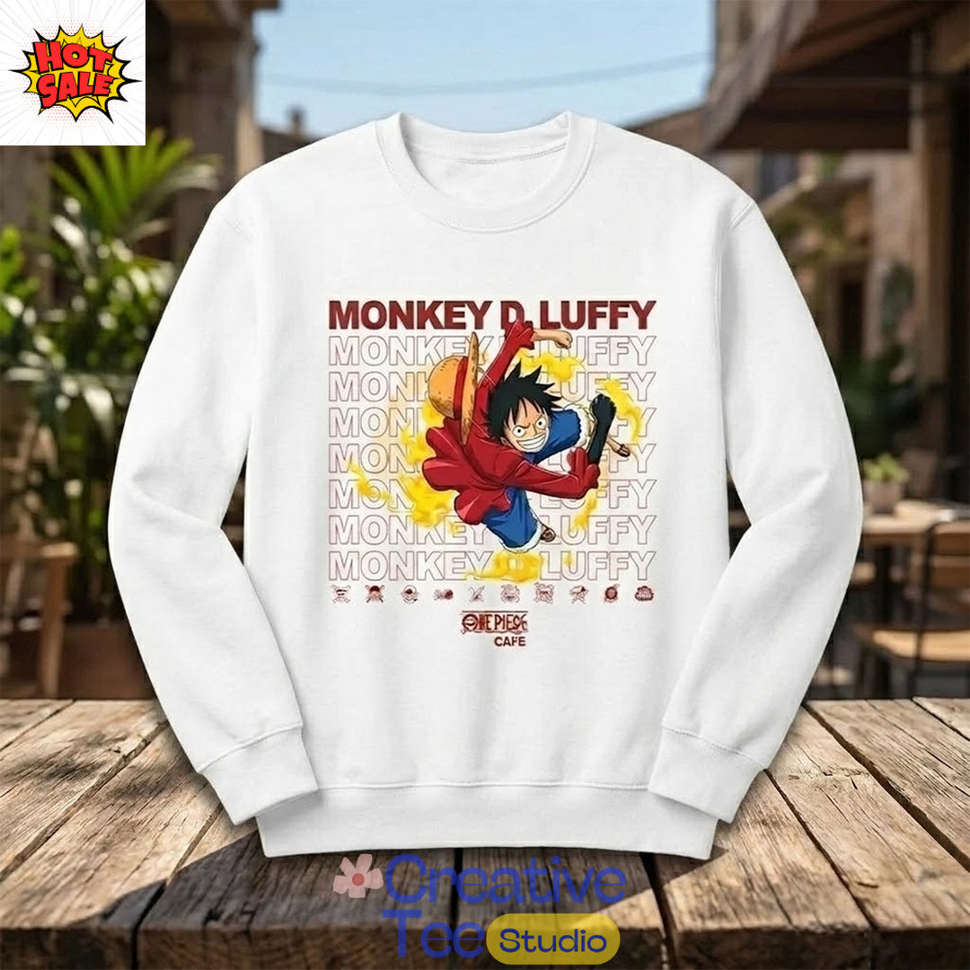 Ishowspeed Popeyes One Piece Luffy 2026 T-Shirt