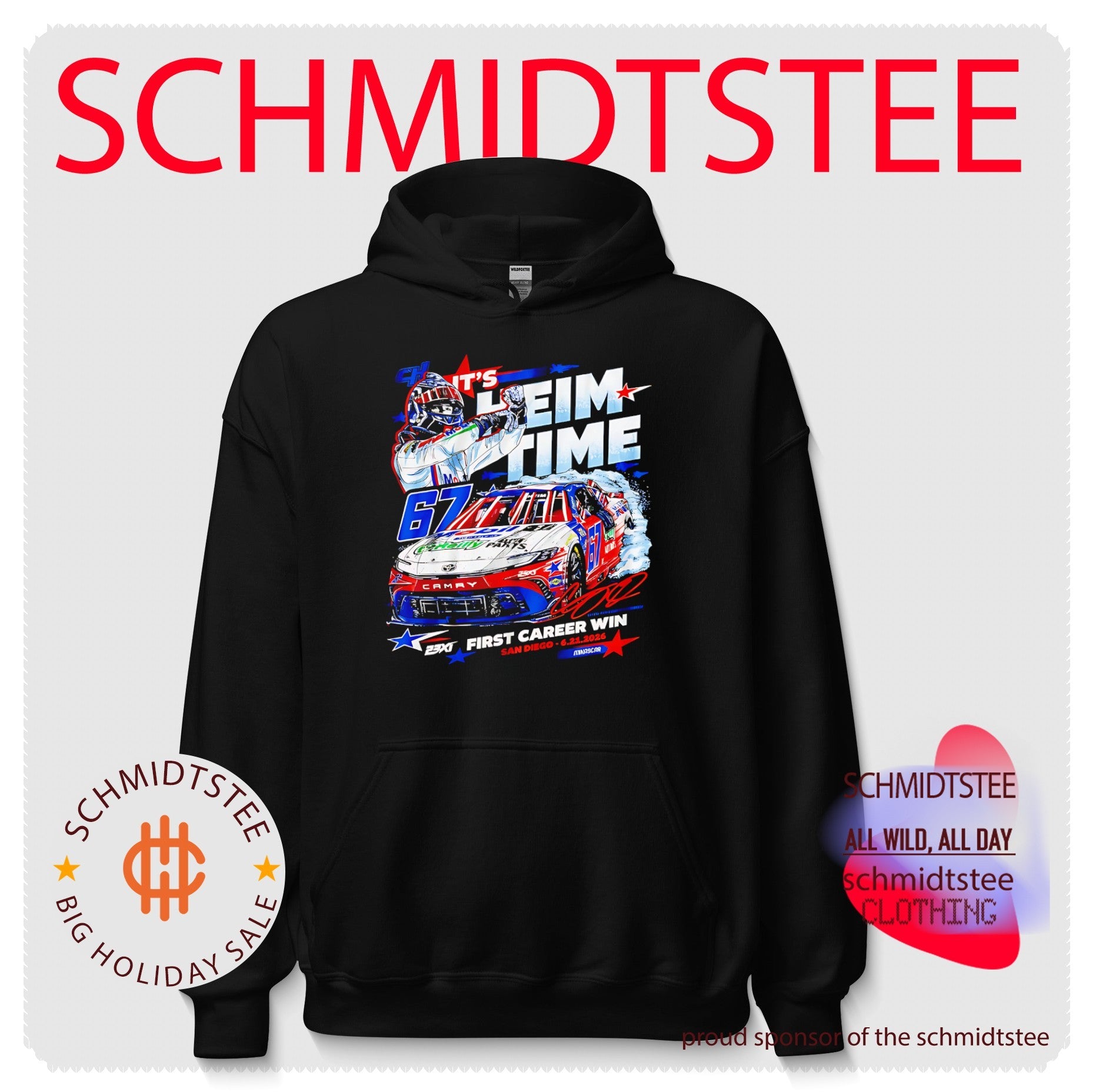 It’s Heim time first career win San Diego vintage shirt