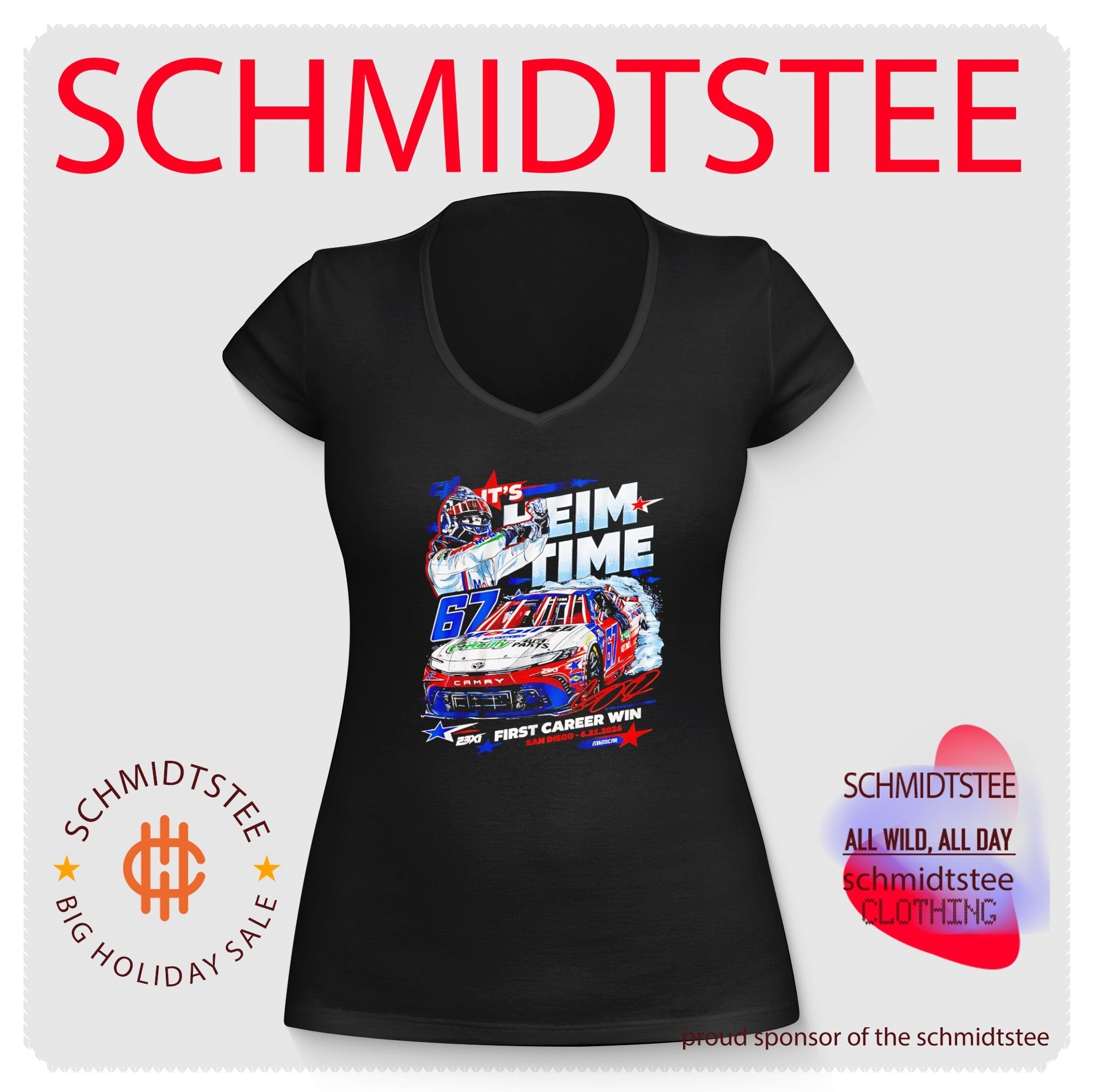 It’s Heim time first career win San Diego vintage shirt