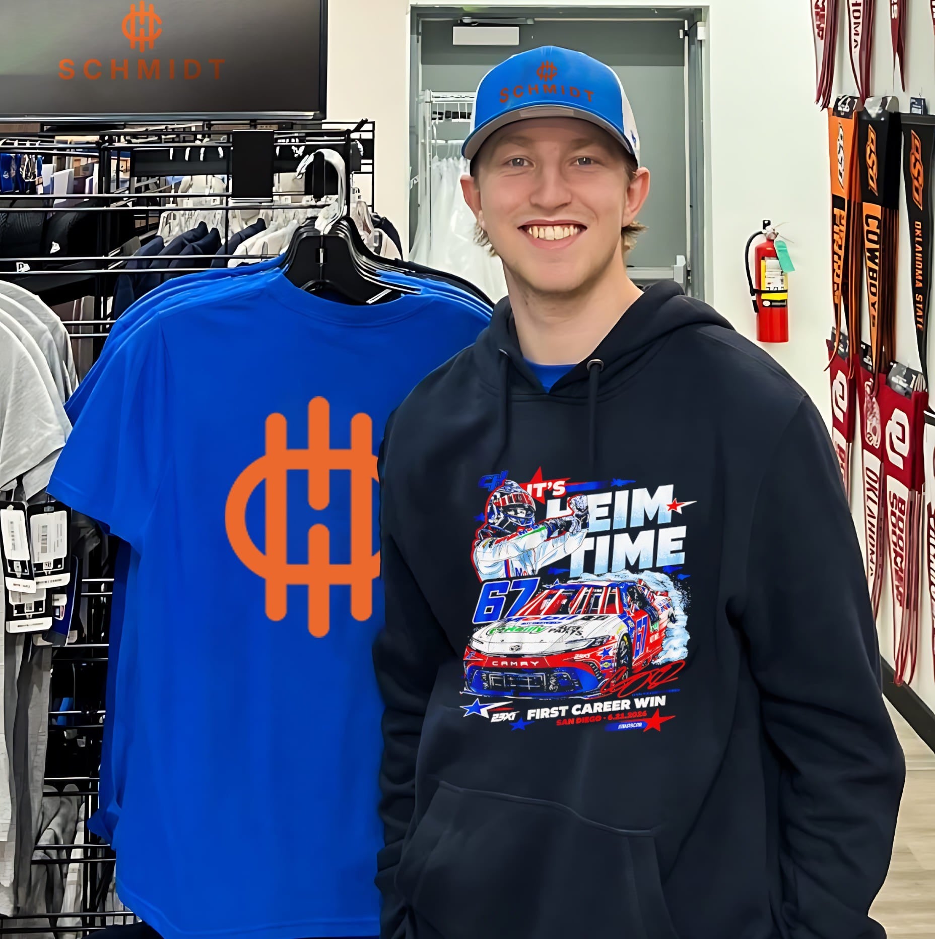 It’s Heim time first career win San Diego vintage shirt