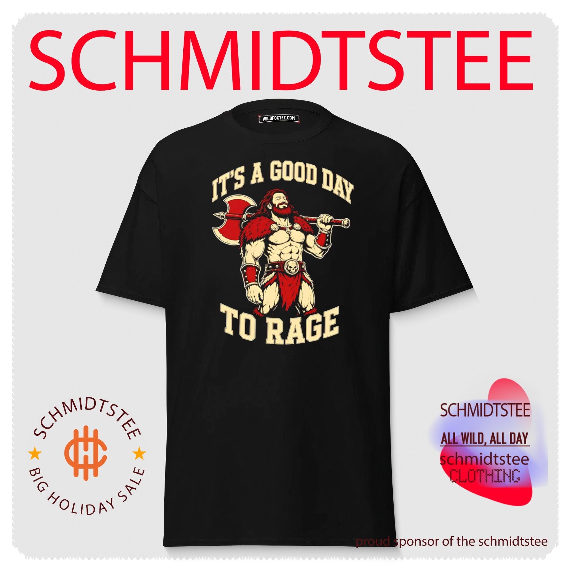 It’s a good day to rage smiling knight shirt