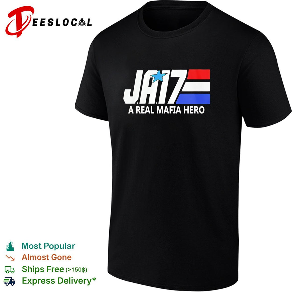 JA17 a real mafia hero flag retro shirt