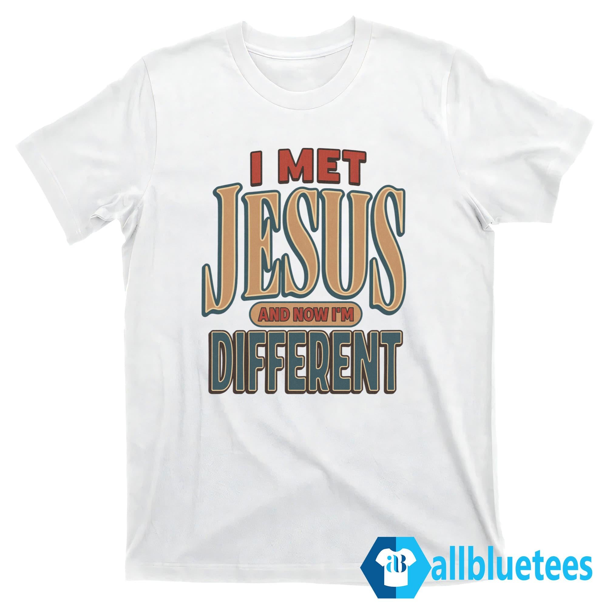JT Tuimoloau I Met Jesus And Now I’m Different Shirt