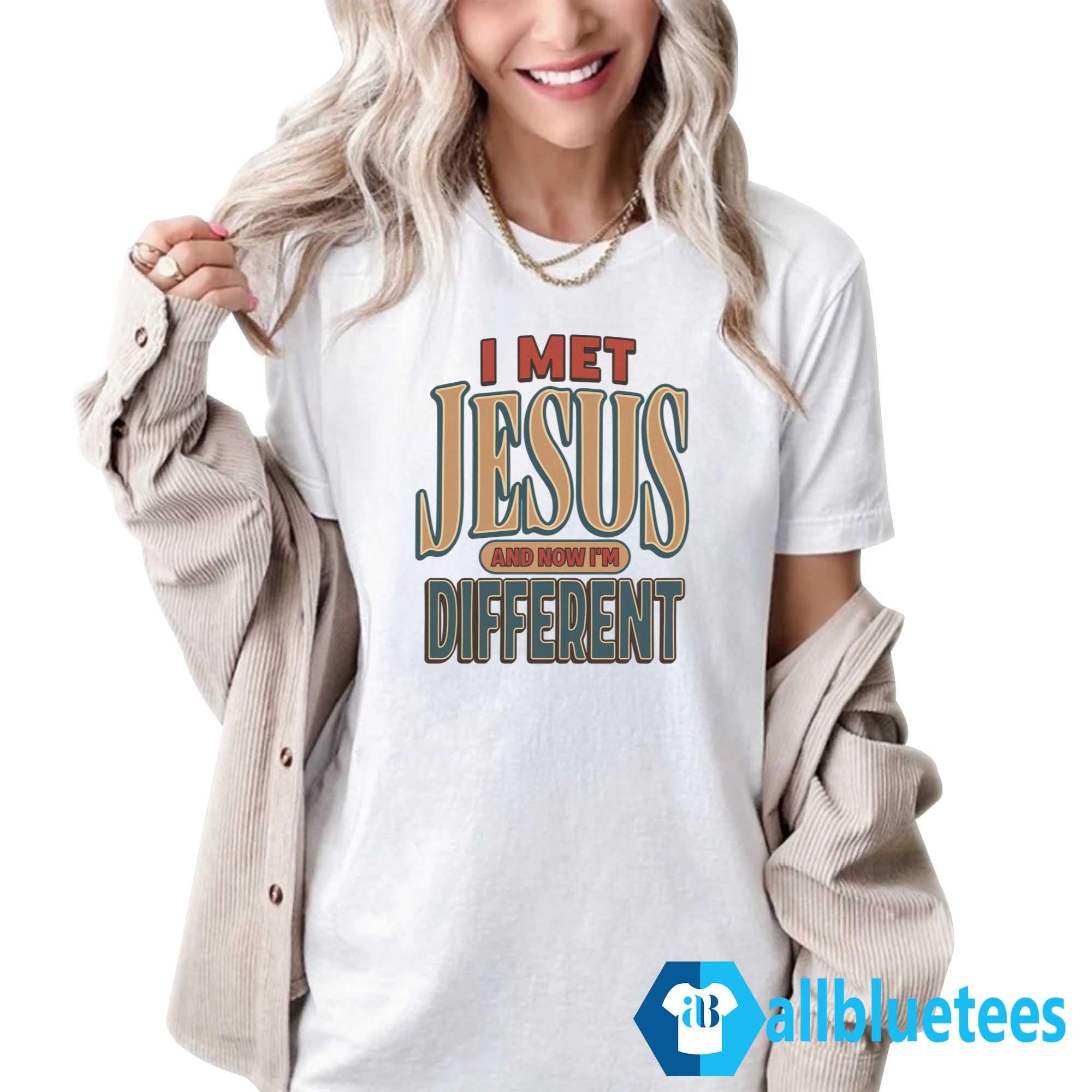JT Tuimoloau I Met Jesus And Now I’m Different Shirt