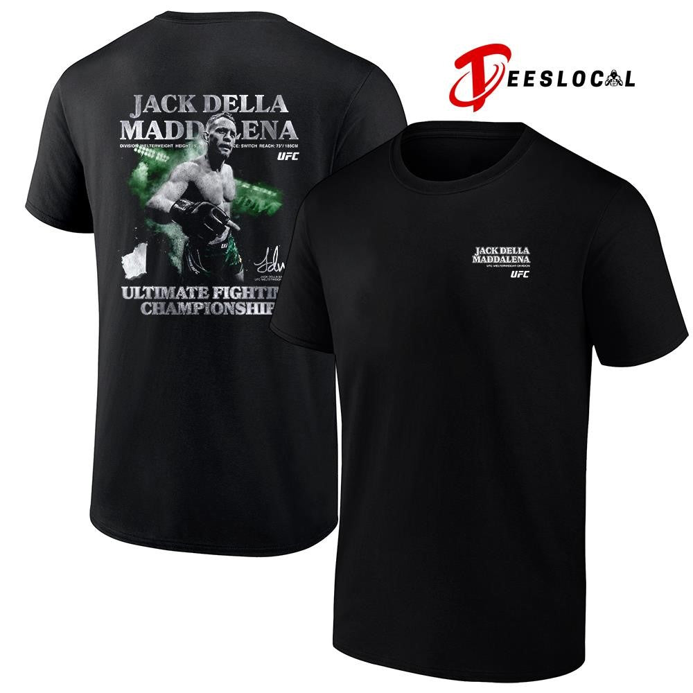 Jack Della Maddalena Ultimate Fighting Championship 322 Champ New York Madison Square signature graphic shirt