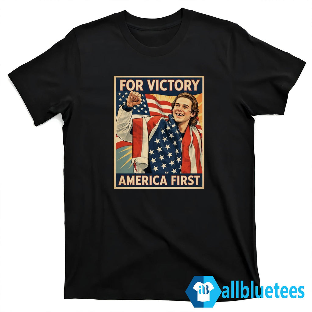 Jack Hughes For Victory America First Shirt