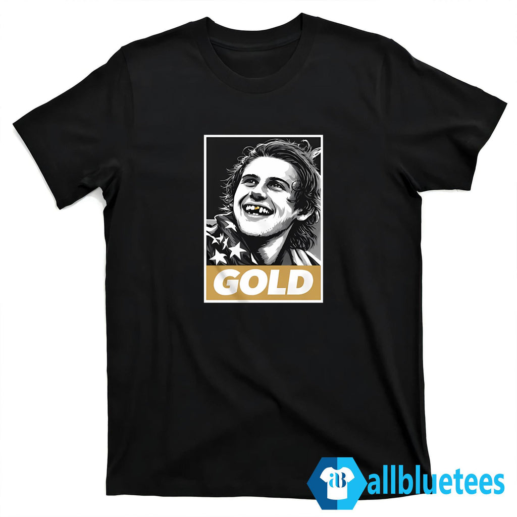 Jack Hughes Olympic Gold Shirt
