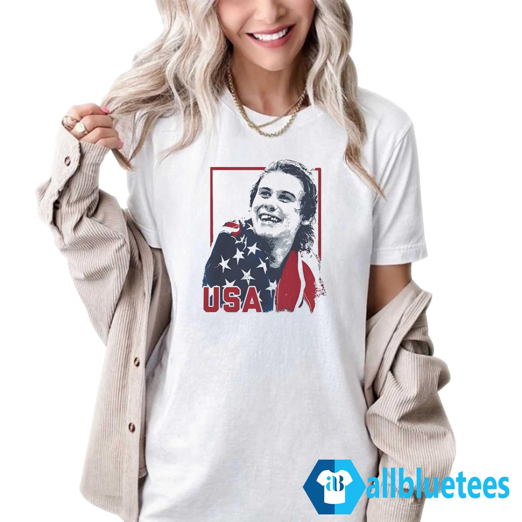 Jack Hughes USA Champion 2026 Hockey Shirt
