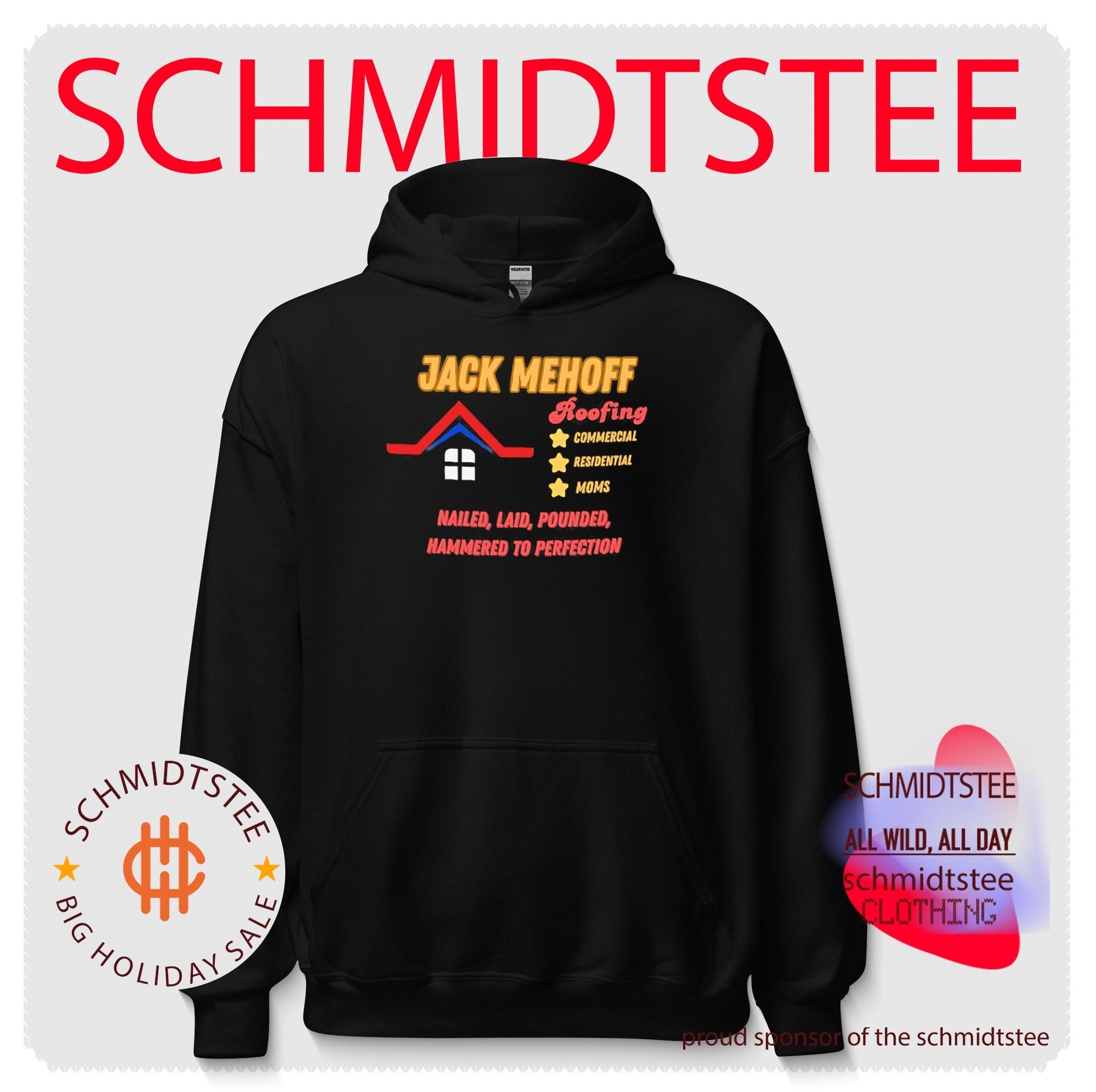 Jack Mehoff Roofing shirt