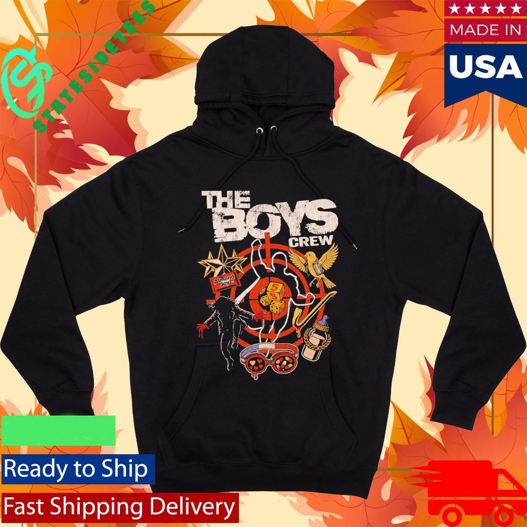 Jack Quaid Hughie Campbell The Boys Crew Shirt
