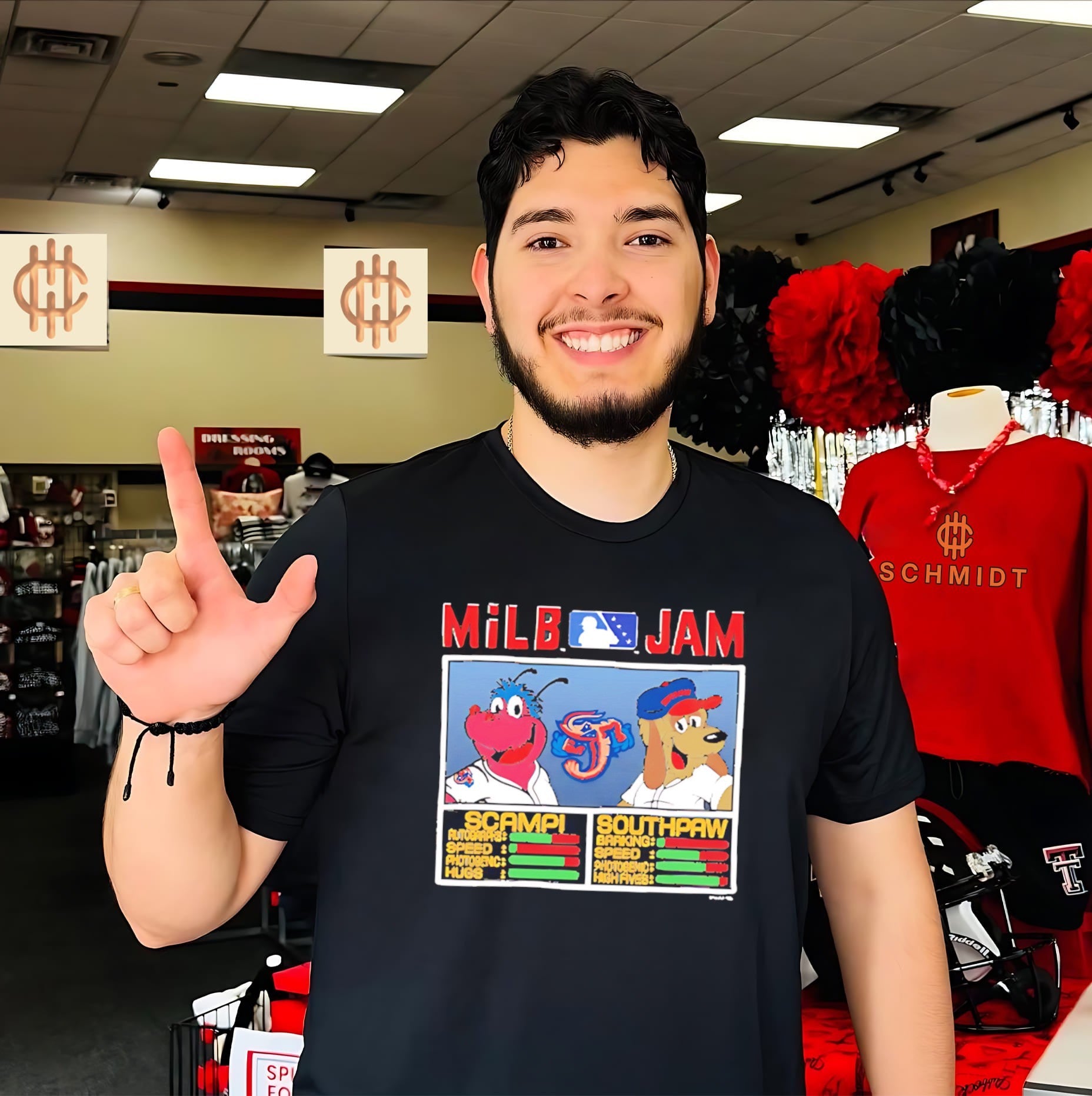 Jacksonville Jumbo Shrimp MiLB Jam Scampi and Southpaw shirt