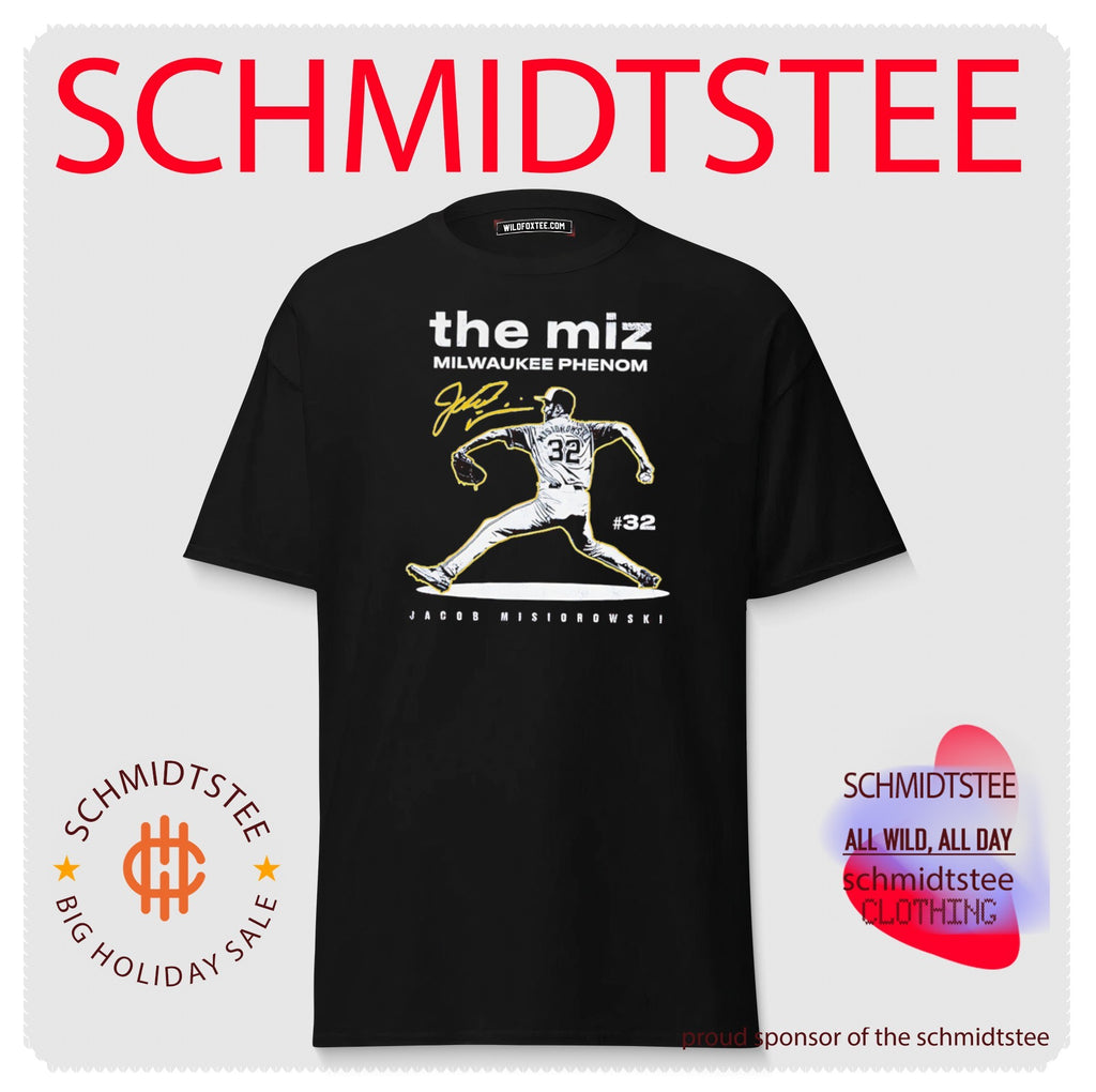 Jacob Misiorowski Milwaukee Brewers Jacob The Miz Misiorowski signature shirt