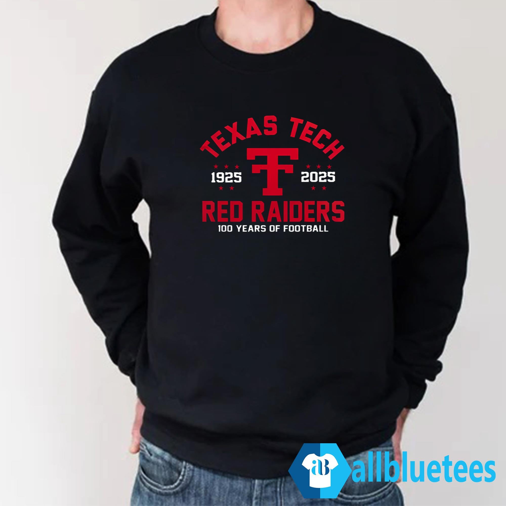 Jacob Rodriguez Texas Tech 100 Years Of Football 1925 2025 Hoodie