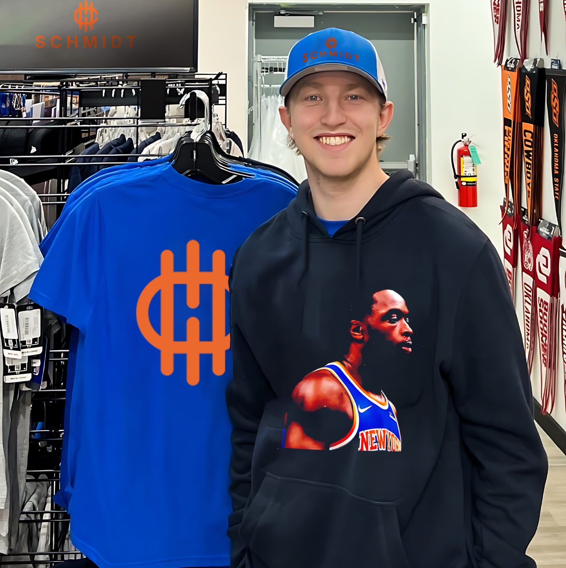 Jale Brunson New York Knicks Champions graphic ’26 shirt