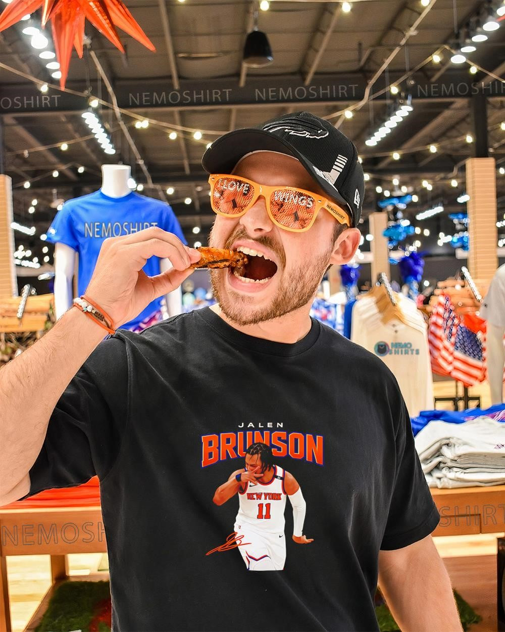 Jalen Brunson 11 New York Knicks signature shirt