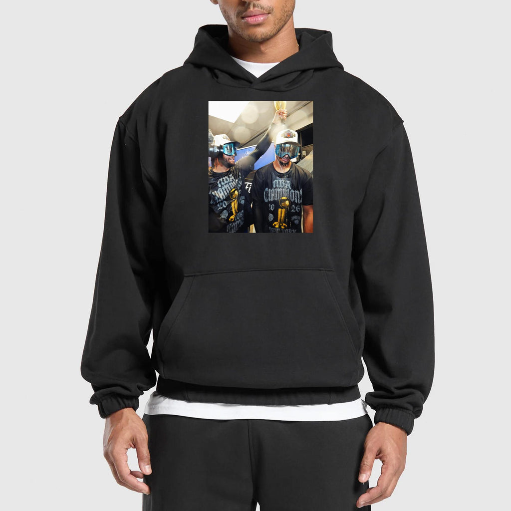 Jalen Brunson Josh Hart Champagne Celebration Shirt