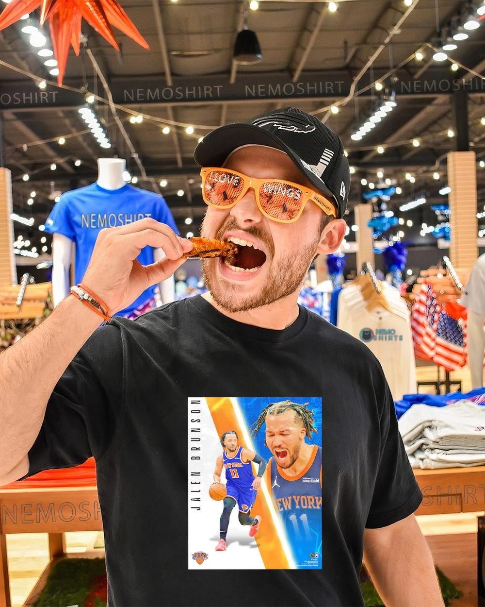 Jalen Brunson New York Knicks Eastern Conference Champs collage shirt
