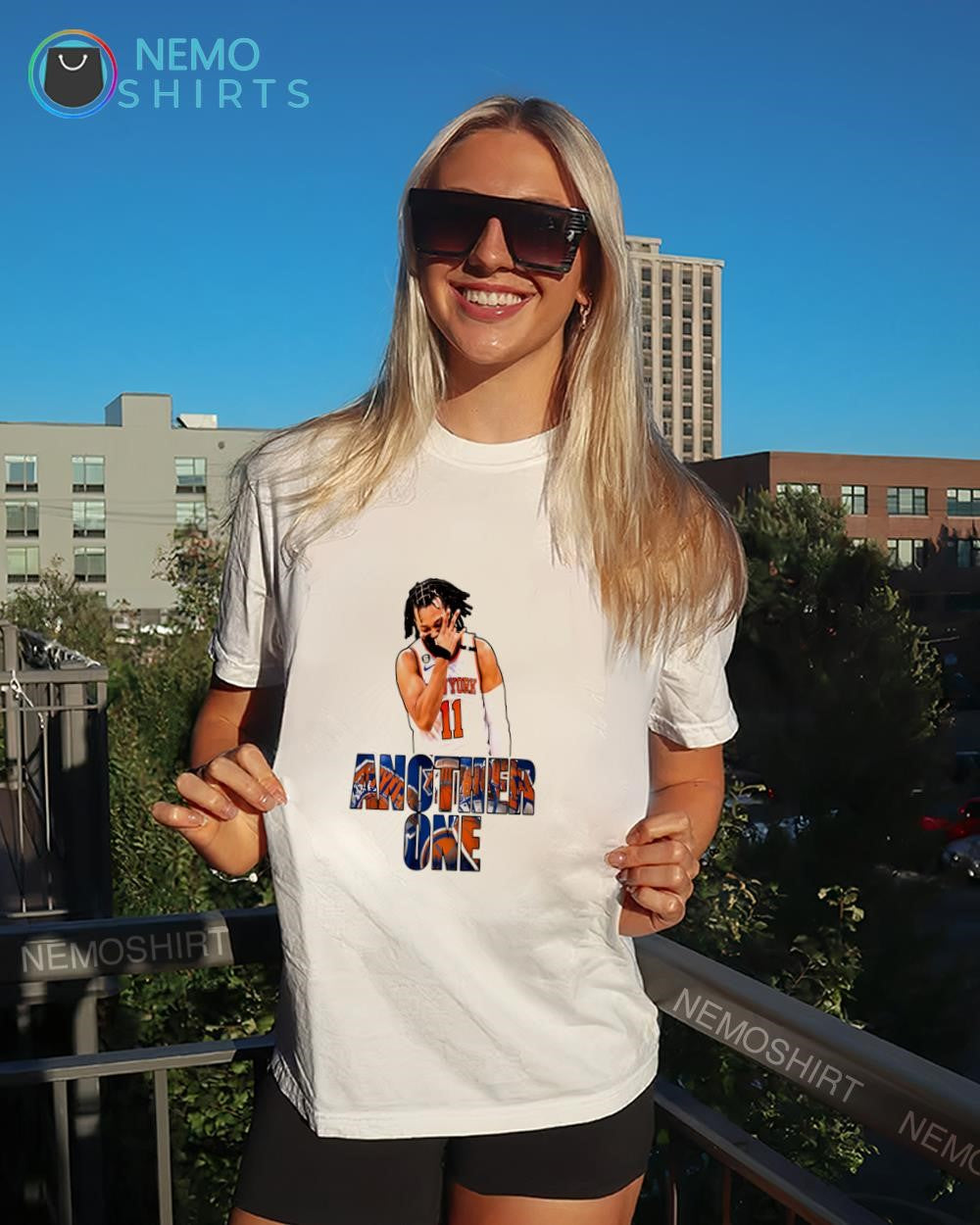 Jalen Brunson New York Knicks number 11 another one shirt