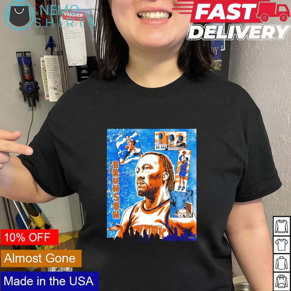 Jalen Brunson New York Knicks second-fastest point guard shirt