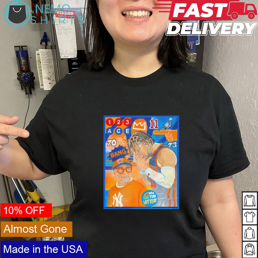 Jalen Brunson Spike Lee New York Knicks 2026 NBA Finals shirt