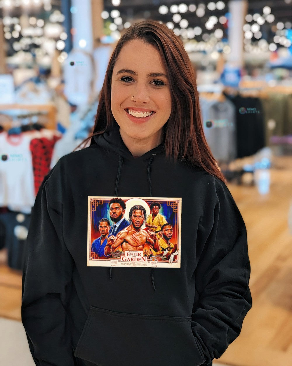 Jalen Brunson enter the Garden New York Knicks shirt