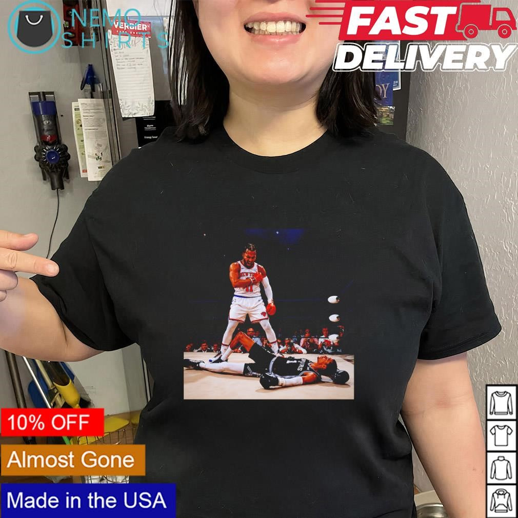 Jalen Brunson of Knicks victory against Spurs in Game 1 shirt