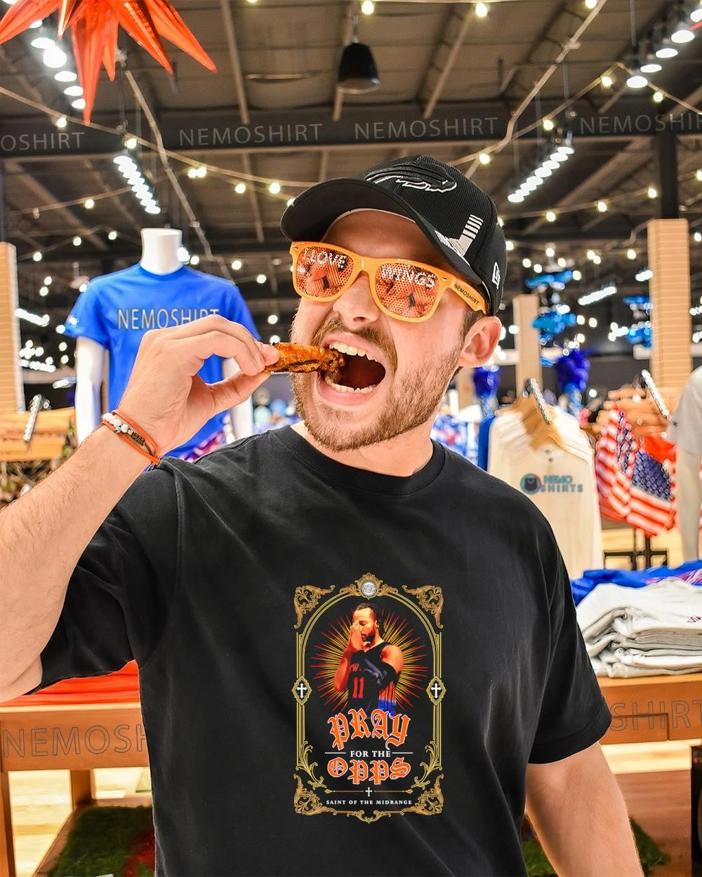 Jalen Brunson pray for my opps saint of the midrange shirt