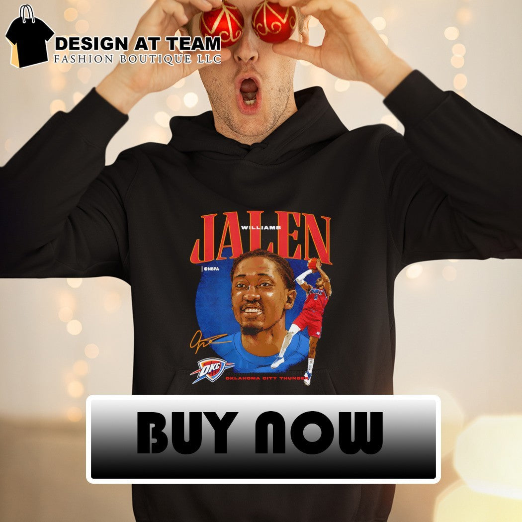 Jalen Williams Oklahoma City Thunder Basketball NBA signature shirt