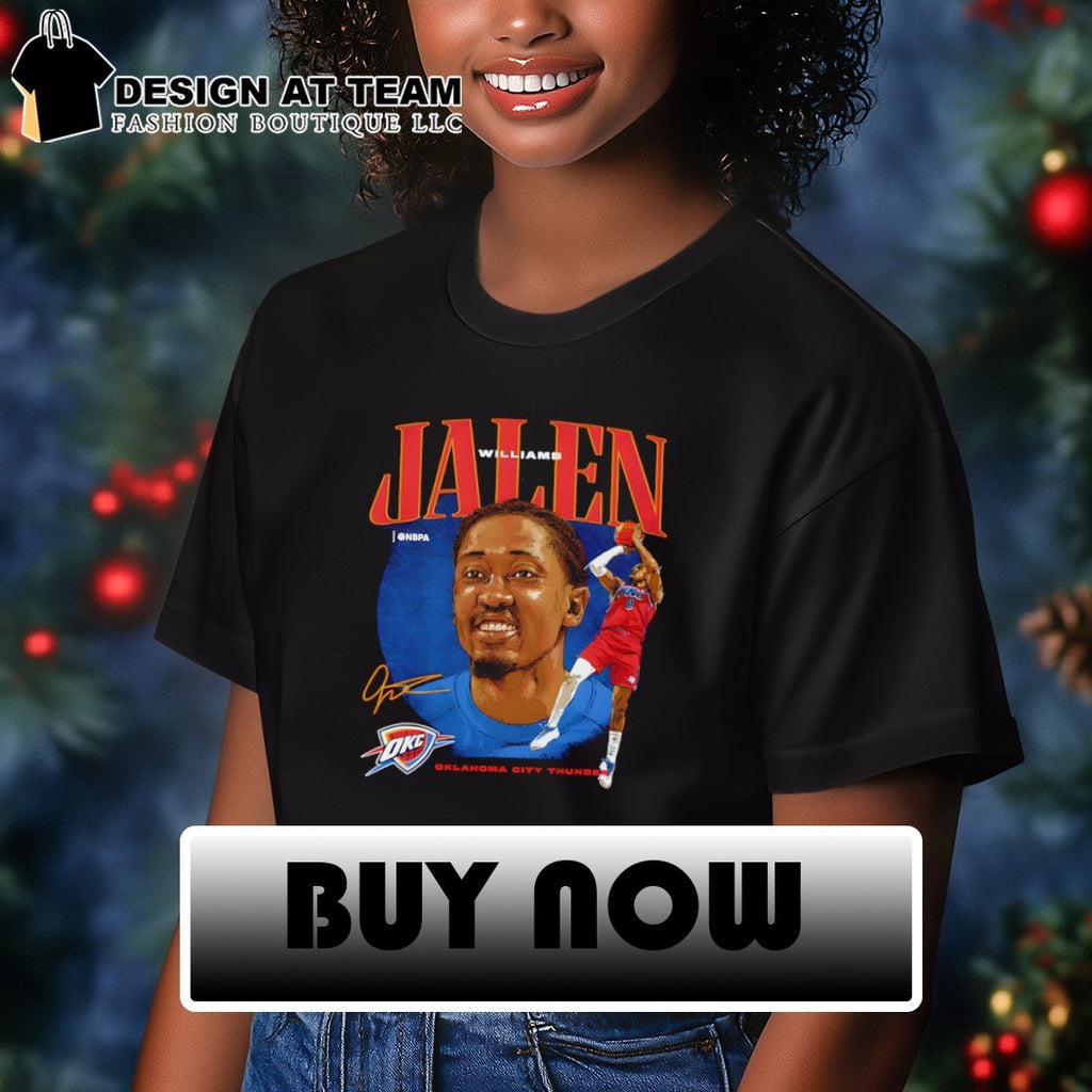 Jalen Williams Oklahoma City Thunder Basketball NBA signature shirt