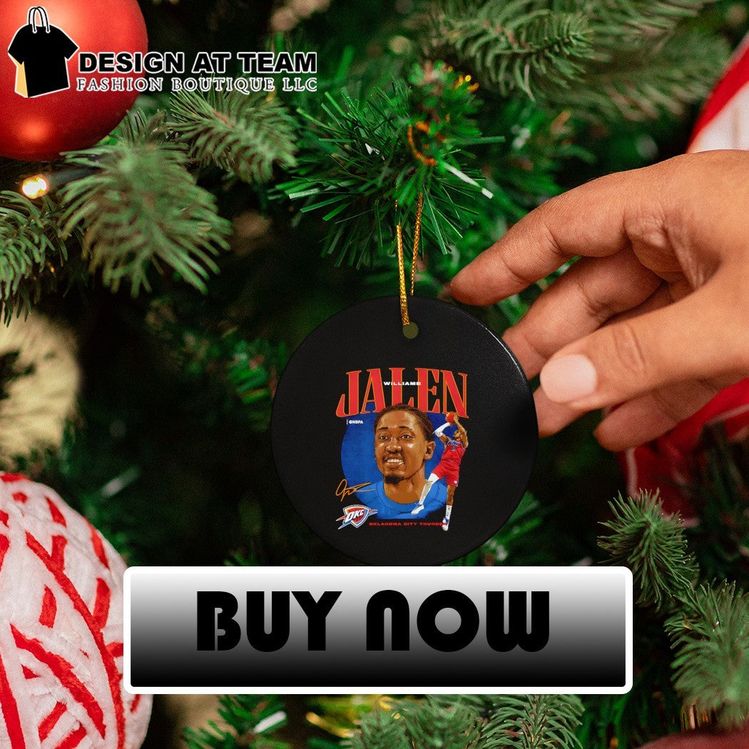 Jalen Williams Oklahoma City Thunder Basketball NBA signature shirt