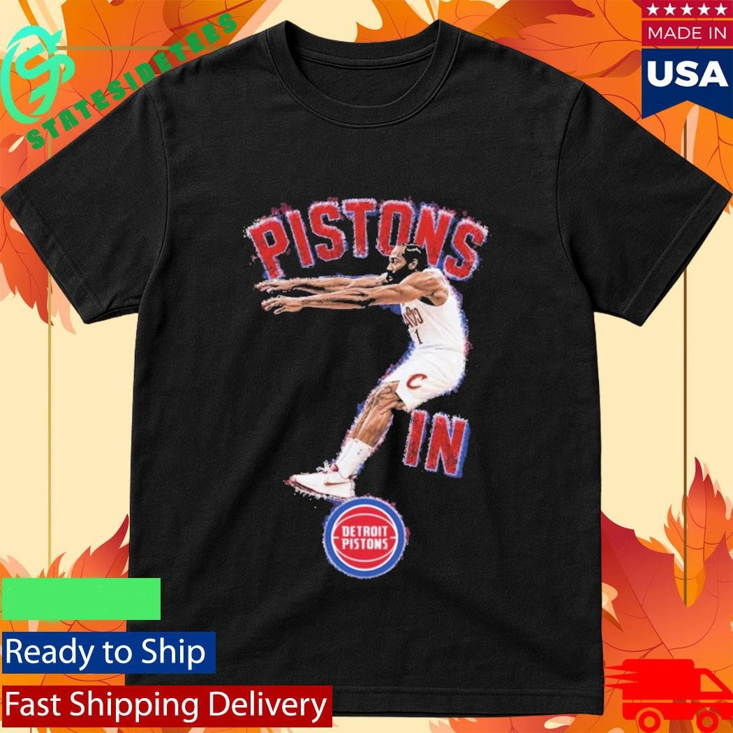 James Harden Pistons In Detroit Pistons Playoffs 2026 Shirt