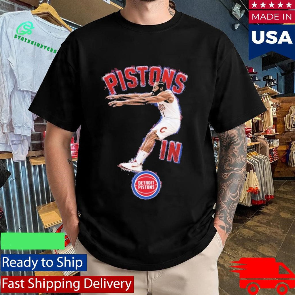 James Harden Pistons In Detroit Pistons Playoffs 2026 Shirt